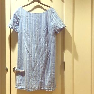 Anthropologie Open-Back Boatneck Dress